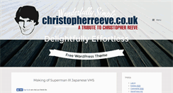 Desktop Screenshot of christopherreeve.co.uk